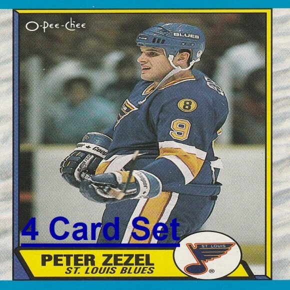 Peter Zezel Hockey Card Collection - Picture 1 of 5
